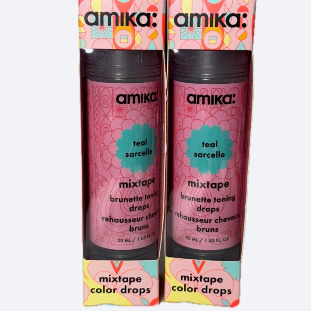 NEW Amika Mixtape Color Drops - Teal (2 Packs)